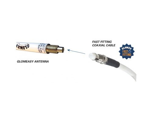 GLOMEX Easy FME RA300 antenne AIS modulable - 1,2m - 3db