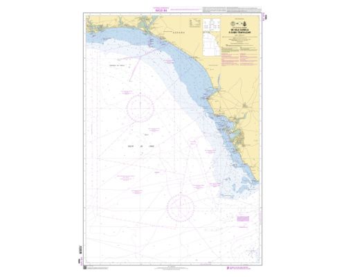 SHOM L7654 De Isla Canela à cabo Trafalgar