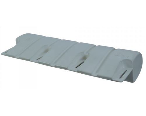 PLASTIMO BUMPER A RAINURES 900 X 300 GRIS