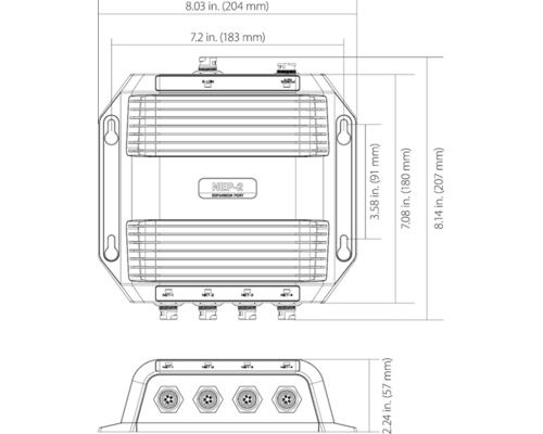 SIMRAD NEP-2 Switch ethernet