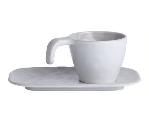 MARINE BUSINESS HARMONY Tasses à café blanc/gris (x6)