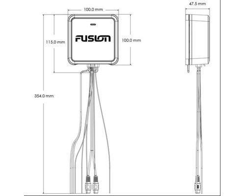 FUSION Amplificateur apollo 2 canaux 140w