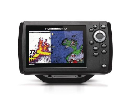 HUMMINBIRD combiné HELIX 5G3 CHIRP HD SONDE TRAVERSANTE