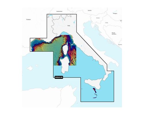 GARMIN NAVIONICS VISION+ EU012R MEDITERRANEE CENTRAL