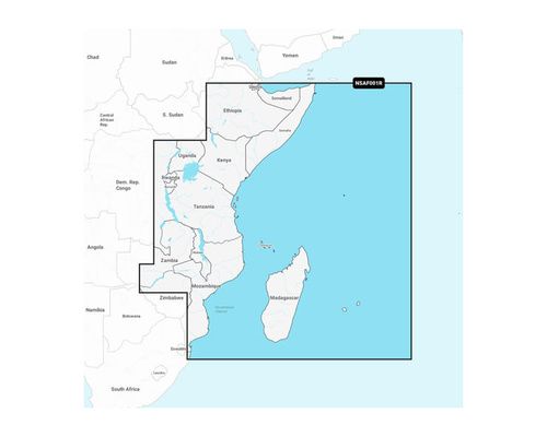 GARMIN NAVIONICS+ AF001R AFRIQUE EST, MADAGASCAR ET REUNION