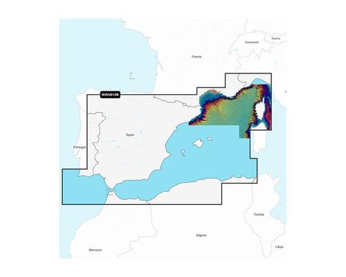 GARMIN NAVIONICS VISION+ EU010R MEDITERRANEE OUEST