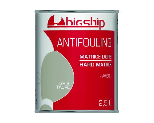 BIGSHIP Antifouling erodable Gris taupe 2,5L