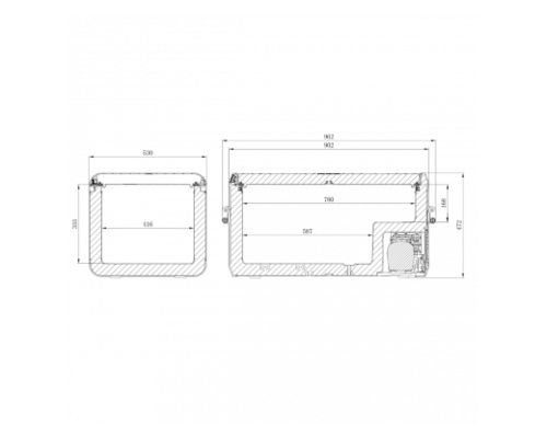 DOMETIC CFX3 Glacière portable à compression 100L