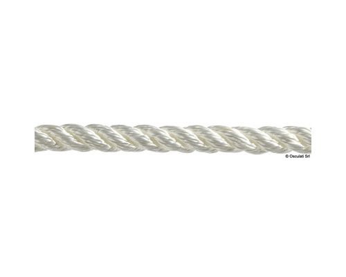 BIGSHIP Cordage polyester 3 torons Ø20 mm blanc x100