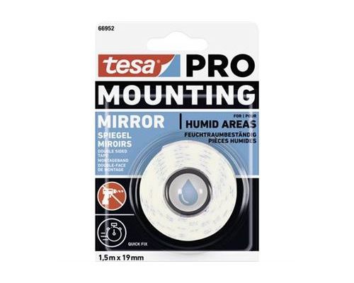 TESA Mounting PRO Spiegel Ruban de montage blanc