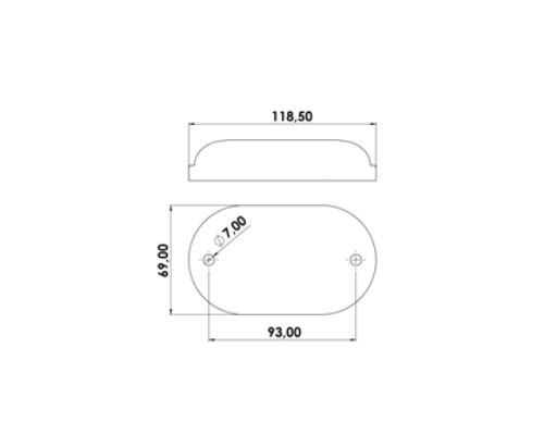 TREM Projecteur 3 LED sous-marin blanc lumière verte IP68