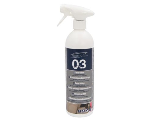 NAUTIC CLEAN 03 Nettoyant défenses & pare-battages - 750 ml