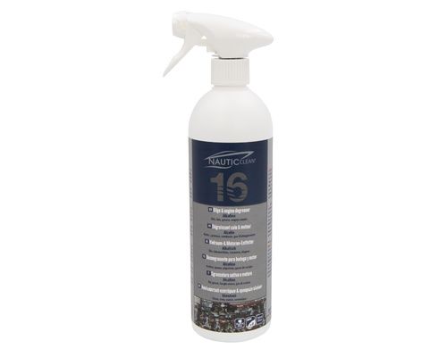 NAUTIC CLEAN 16 Dégraissant cale & moteur - vapo 750 ml