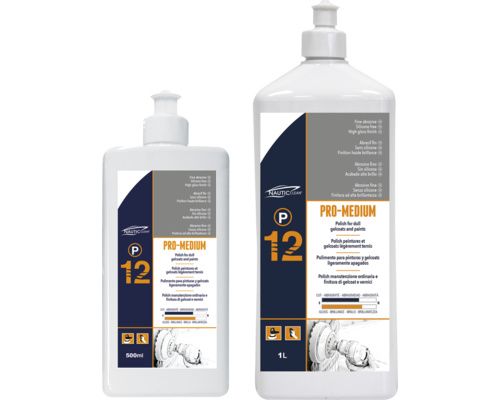 NAUTIC CLEAN 12 Polish Pro Médium - flacon 500 ml