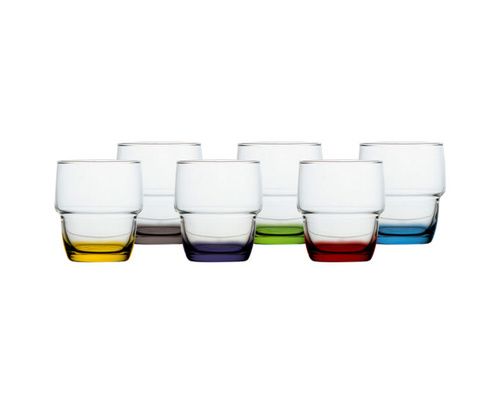 MARINE BUSINESS PARTY - Verre empilable - Set 6 pcs