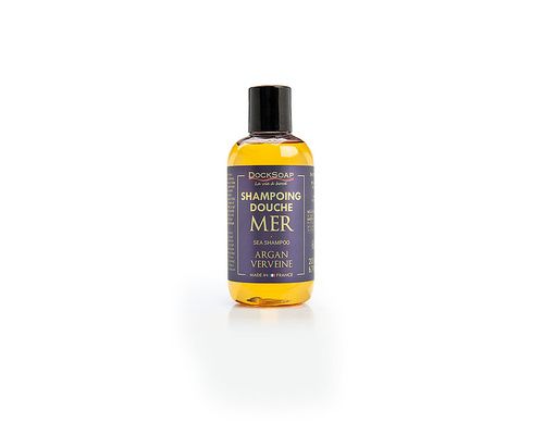 DOCKSOAP Shampoing douche mer Argan-Verveine (flacon 200ML)