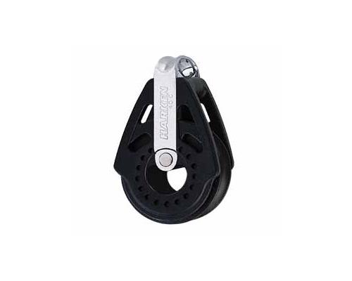 HARKEN Poulie simple de mat/fixe Ø réa 40mm Ø cord 8/10mm