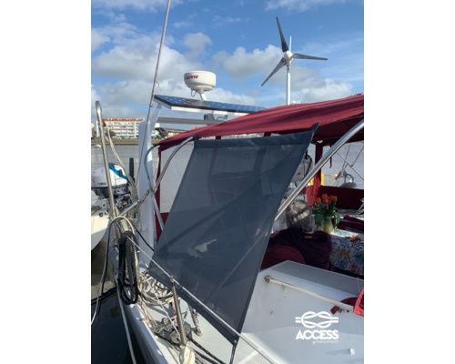 NV EQUIPMENT Pare-soleil 1M x 1M la paire charcoal