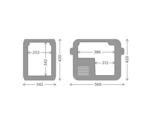 DOMETIC CFX3 Glacière portable à compression 25 L