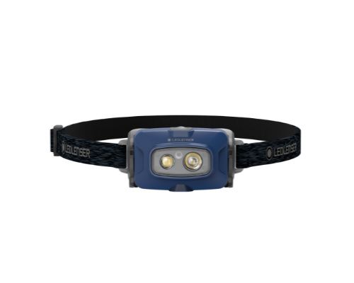 LEDLENSER Lampe frontale rechargeable HF4R bleue
