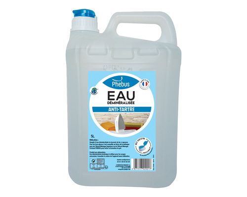 PHEBUS Eau déminéralisée - 5 litres