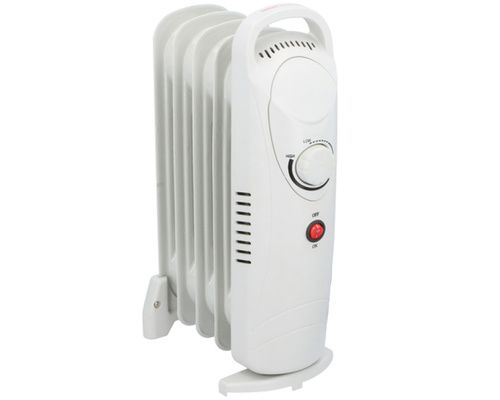 ALPINA Radiateur à bain d'huile - 650 W - 5 éléments