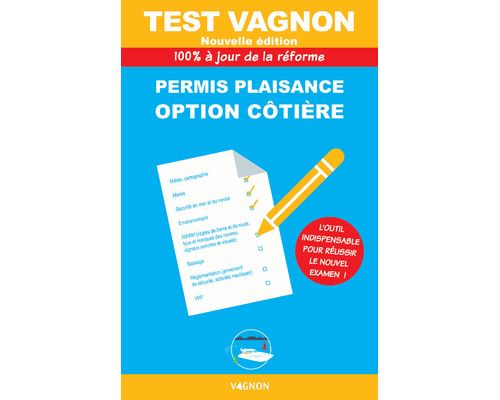 VAGNON Test Permis Plaisance, option côtière