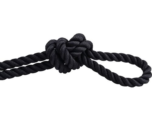 COUSIN  Cordage polyester 3T noir diam 10mm