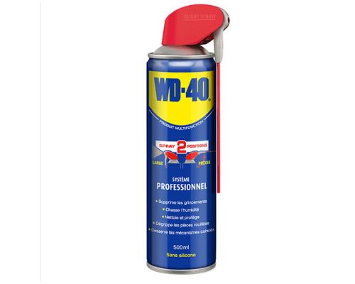 WD-40 - aérosol de 500 ml - double position