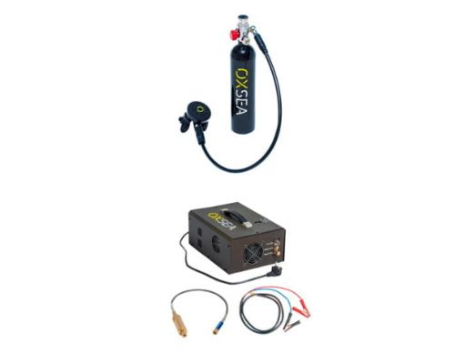 OXSEA Bouteille OX1000 + Mini Compresseur