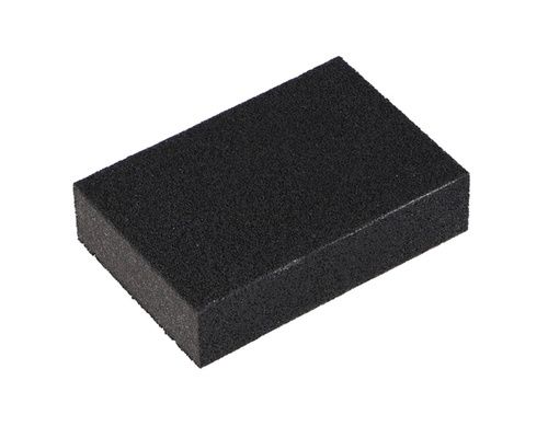 Eponge abrasive 4 faces rectangulaire - grain 40
