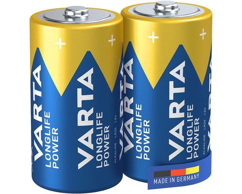 VARTA Piles LR14, blister de 2