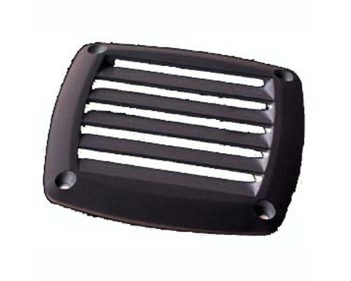 OSCULATI Grille ABS 125 x 125 mm noire