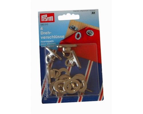 PRYM Fermeture Tourniquets 33mm (les 4)