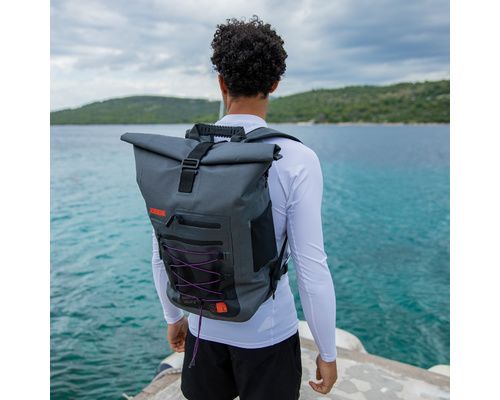 Jobe sac à dos imperméable gris