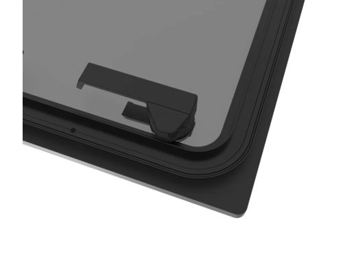 GOIOT PANNEAU MAGIC FLUSH T20 GRIS SATINÉ 347 x 202 mm