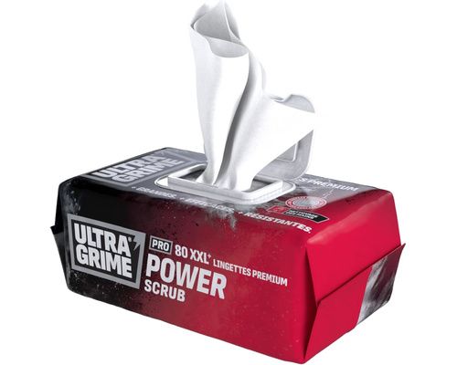 ULTRA GRIME Lingettes multiusages POWER SCRUB