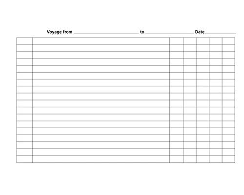 IMRAY Navigator's Log Book