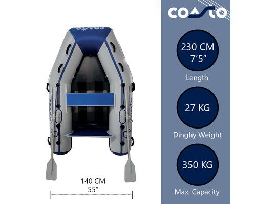 COASTO Annexe gonflable fond latté 2,3m