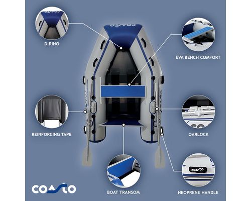 COASTO Annexe gonflable fond latté 2,3m