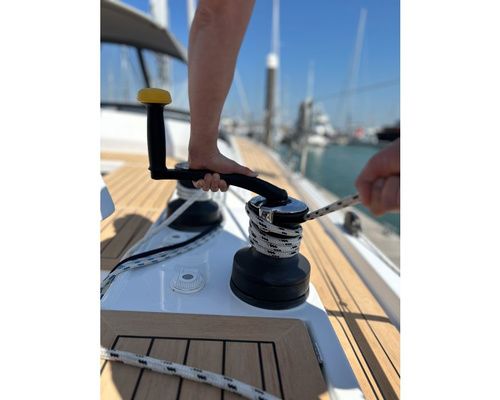 LEWMAR Pro Touch Powergrip manivelle de winch 200mm