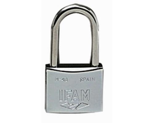 IFAM Cadenas chromé M-40 anse longue 42mm