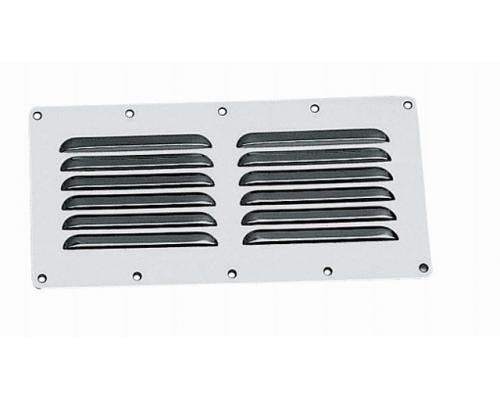 OSCULATI Grille aeration inox rectangulaire 115 x 230 mm