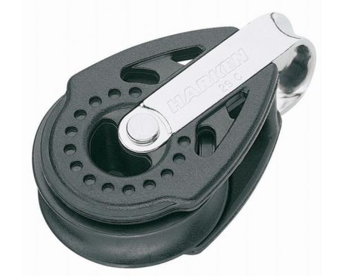 HARKEN Poulie simple de mat/fixe Carbo Ø réa 29mm Ø cord 6/8