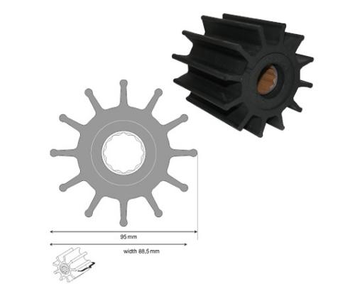 JOHNSON Turbine Ø ext 95mm - ep. 88.5mm F9 09-814B