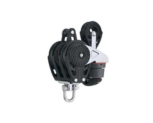 HARKEN Poulie winch triple réa 57mm Ø cord 8/10mm taquet pou