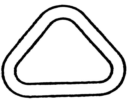 WICHARD Triangle largeur 50mm fil de 6mm