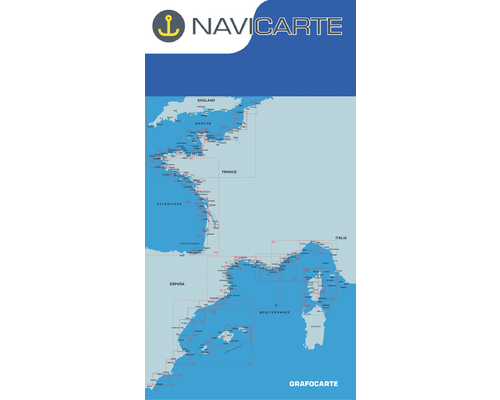 NAVICARTE Carte n° 511 Banyuls, Port Leucate, Port-Vendres