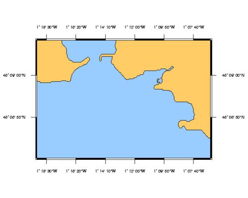 SHOM L7413 abords de La Rochelle