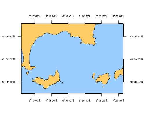 SHOM L7282 Rade d'Hyères